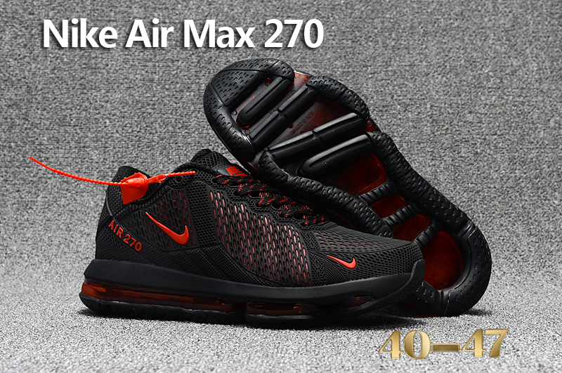 Nike Air Max Flair Black Red Shoes
